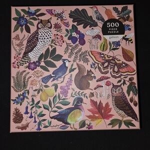 Galison Nature-Inspired 500 Piece Puzzle - Multicolor
